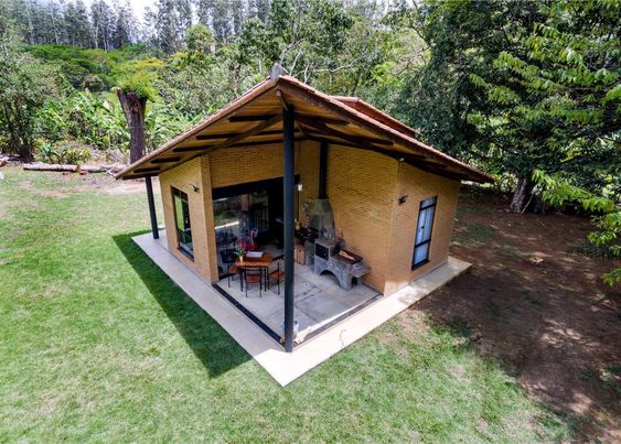 10 casas con diseños espectaculares para construir en el campo. - Casas  Rusticas