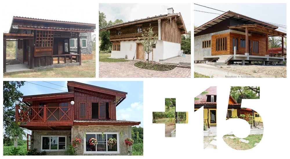 15 casas de campo de concreto y madera - Casas Rusticas