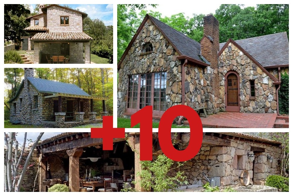 10 fachadas de casas rústicas de piedra - Casas Rusticas
